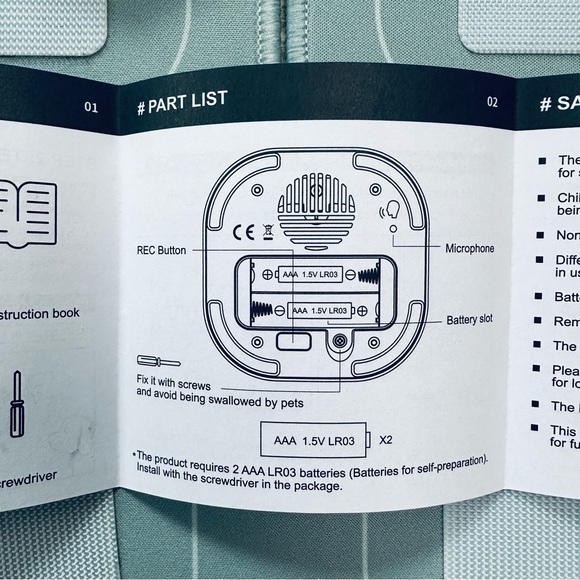 MewooFun Pet Recordable Training Buzzers - Picture 6 of 12